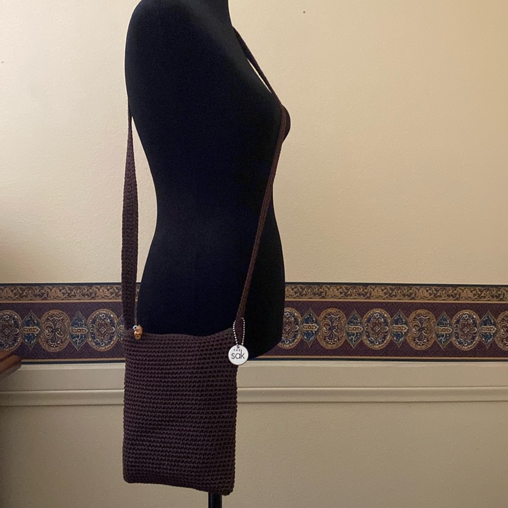 The Sak Chocolate Brown Crossbody or Shoulder Bag